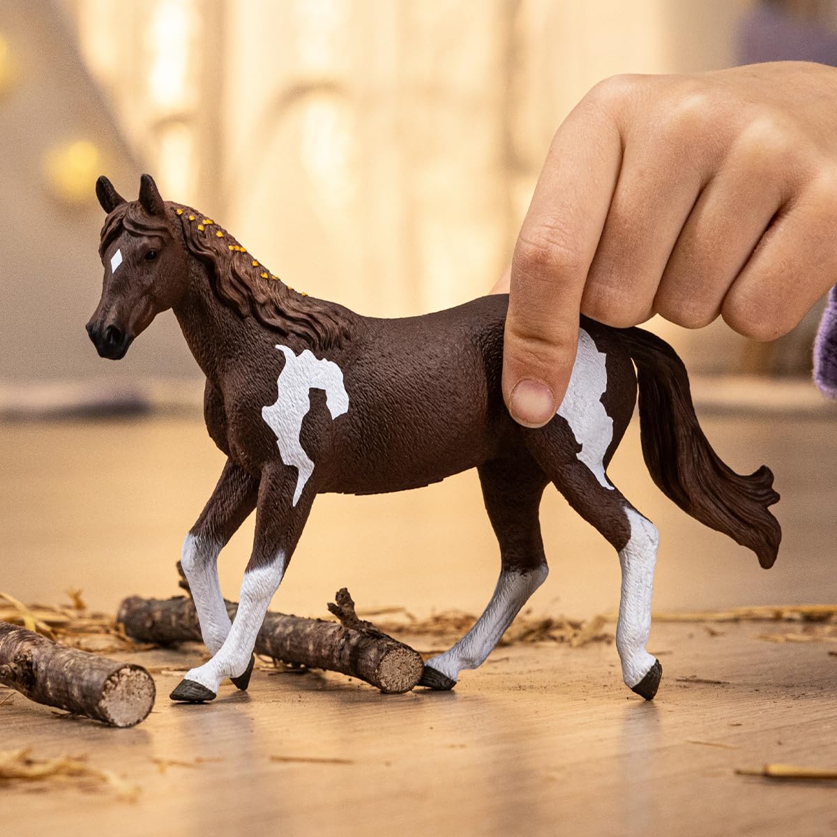 Schleich 14901 Paint Horse Mare Figurine - HORSE CLUB | Ages 5+ 2