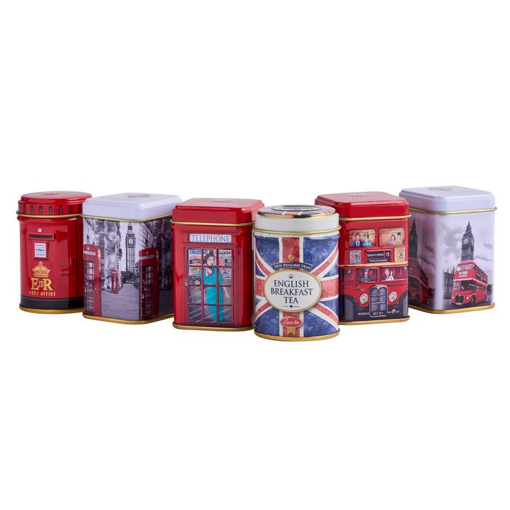 New English Teas - British Mini Tin Tea Selection 140 g