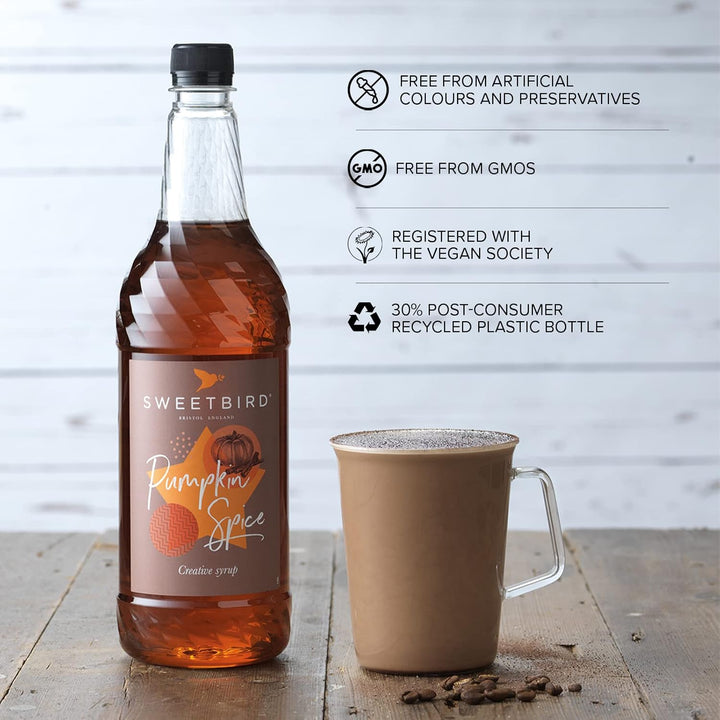 Sweetbird - Pumpkin Spice Syrup (1 Litre)
