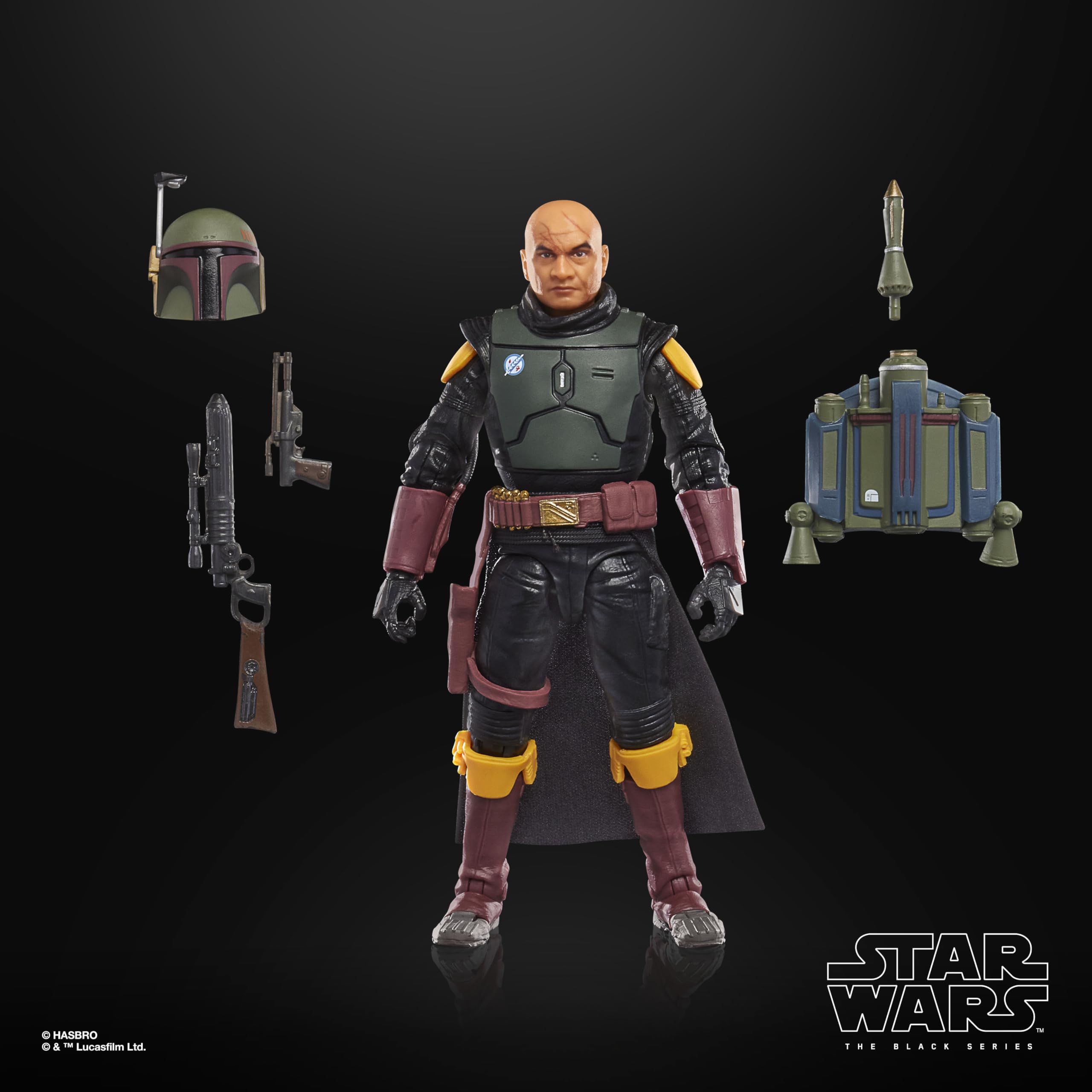 Star Wars The Black Series Boba Fett - The Book of Boba Fett Figure | 6 Inch | Hasbro 3