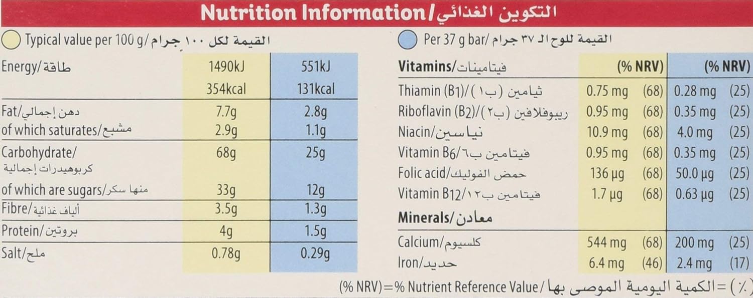 Kellogg's Strawberry Nutri-Grain Bars 6x37g 4