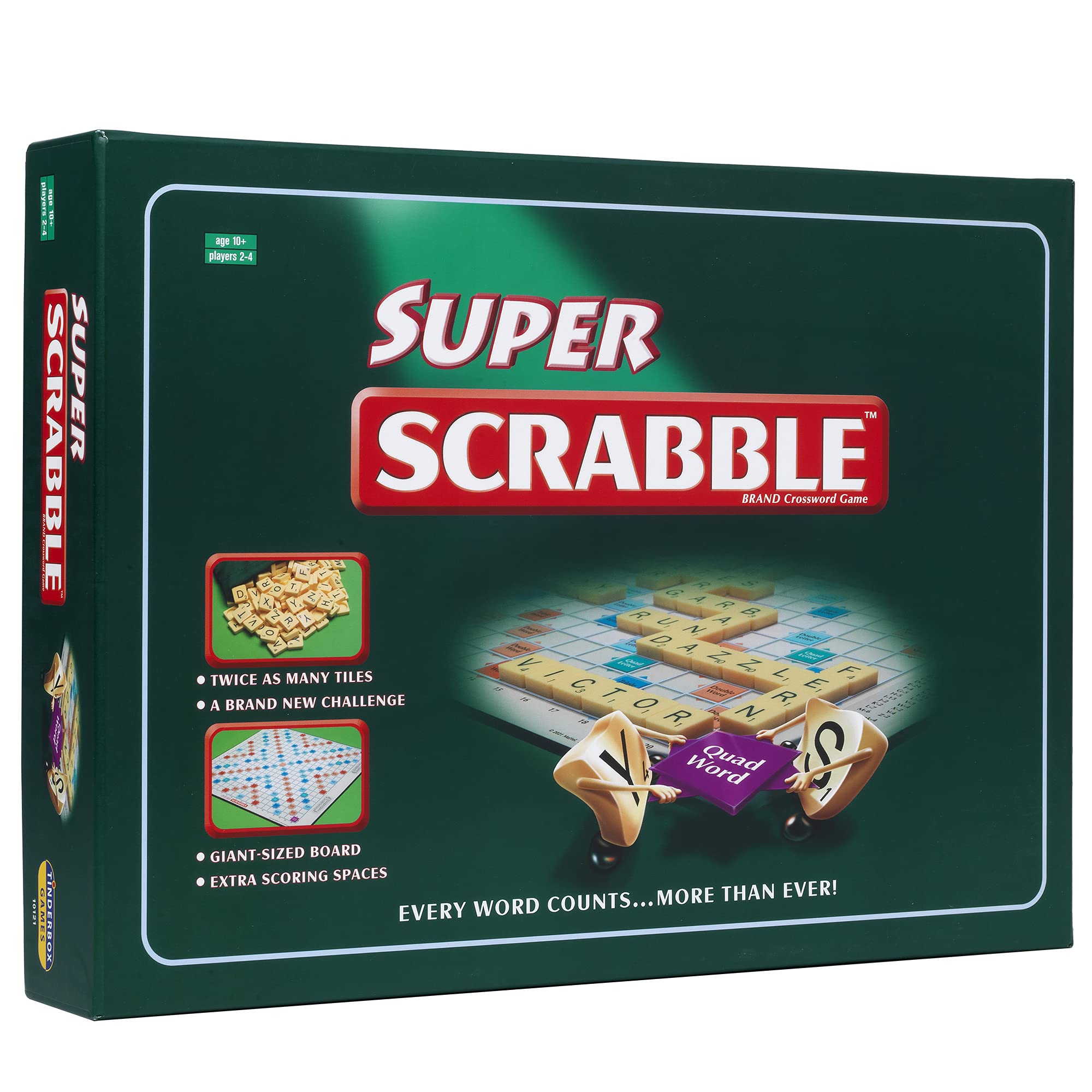 Ideal Super Scrabble Board Game 9