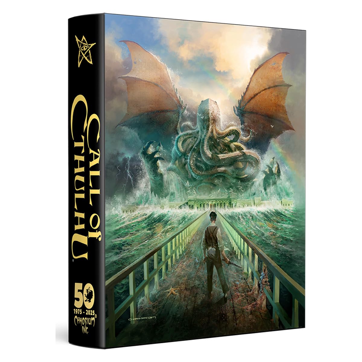 Chaosium Call of Cthulhu 50th Anniversary Slipcase Set | Hardcover Core Collection