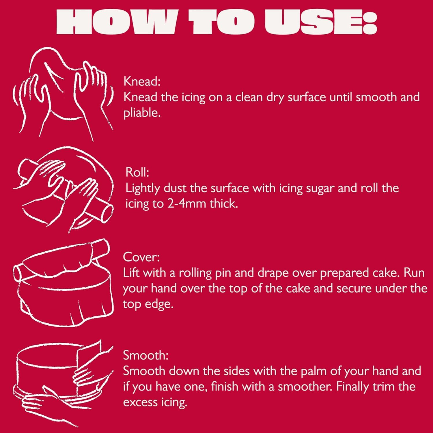 Renshaw - Brown Extra Stretch Smooth & Thin Chocolate Flavoured Fondant Icing 6