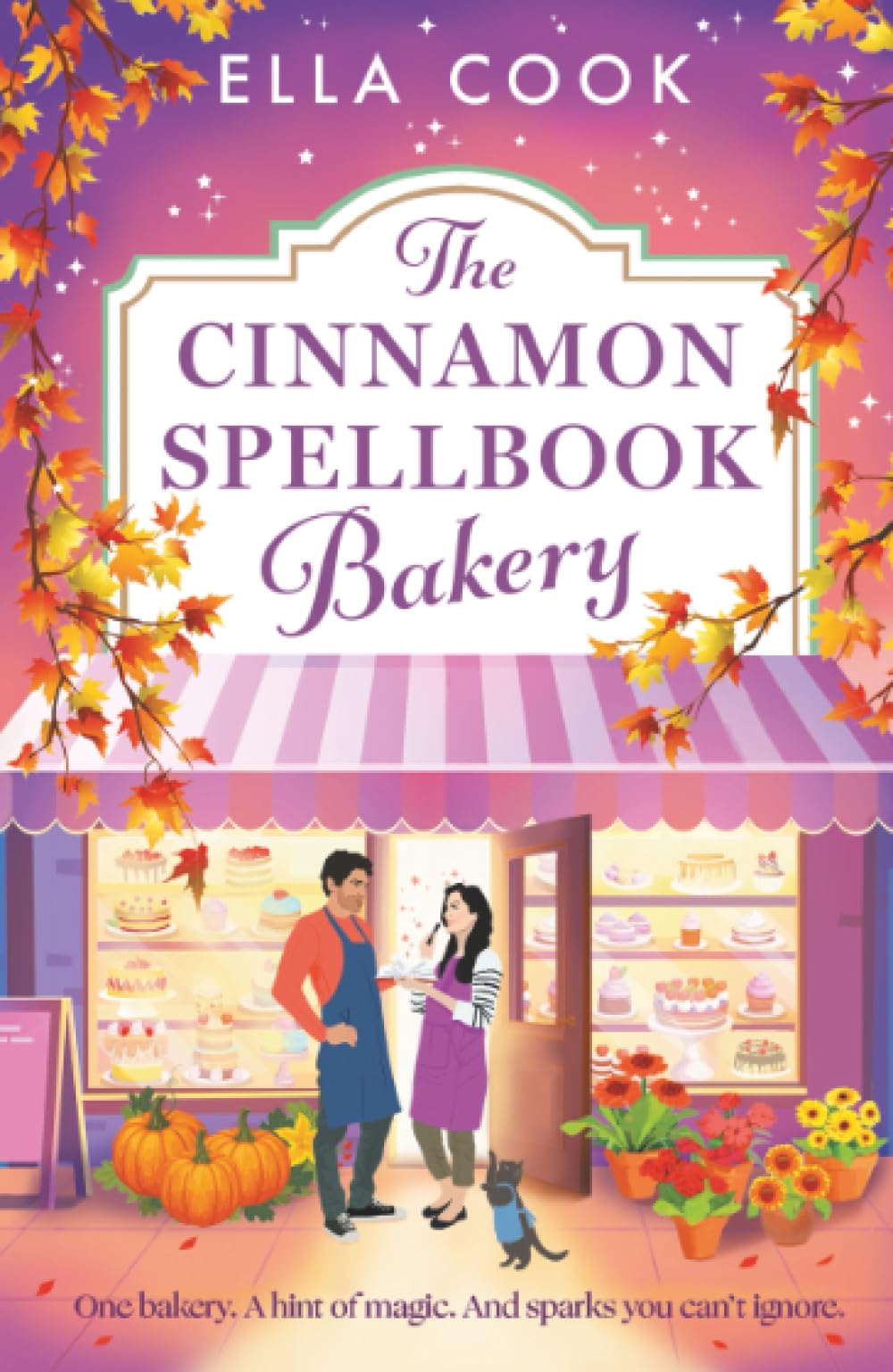 The Cinnamon Spellbook Bakery by Ella Cook | Cozy Fantasy Paperback
