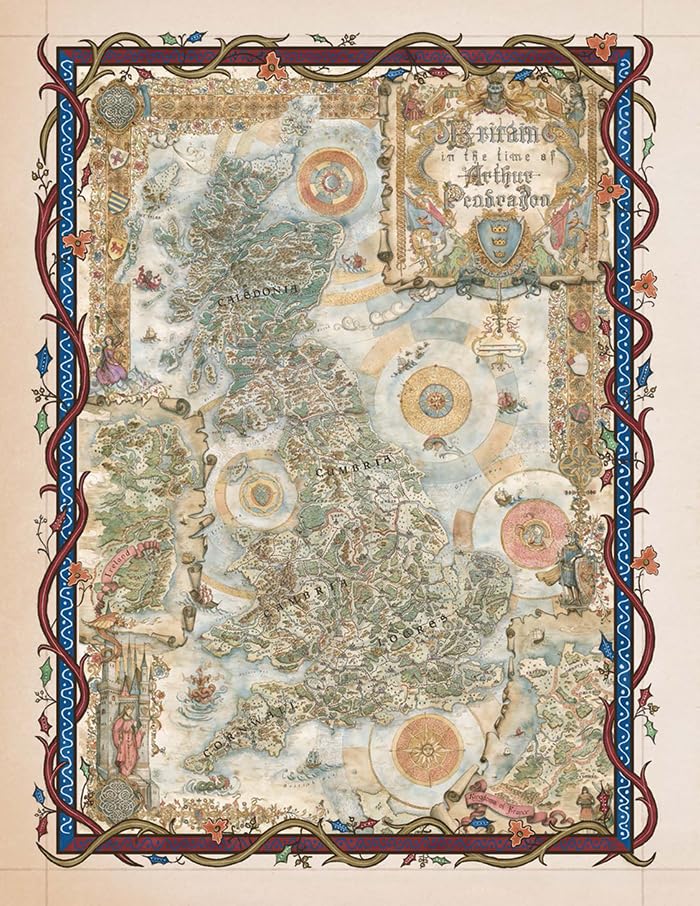 Chaosium Pendragon GM Screen Pack | RPG Accessories | 1+ Players 5