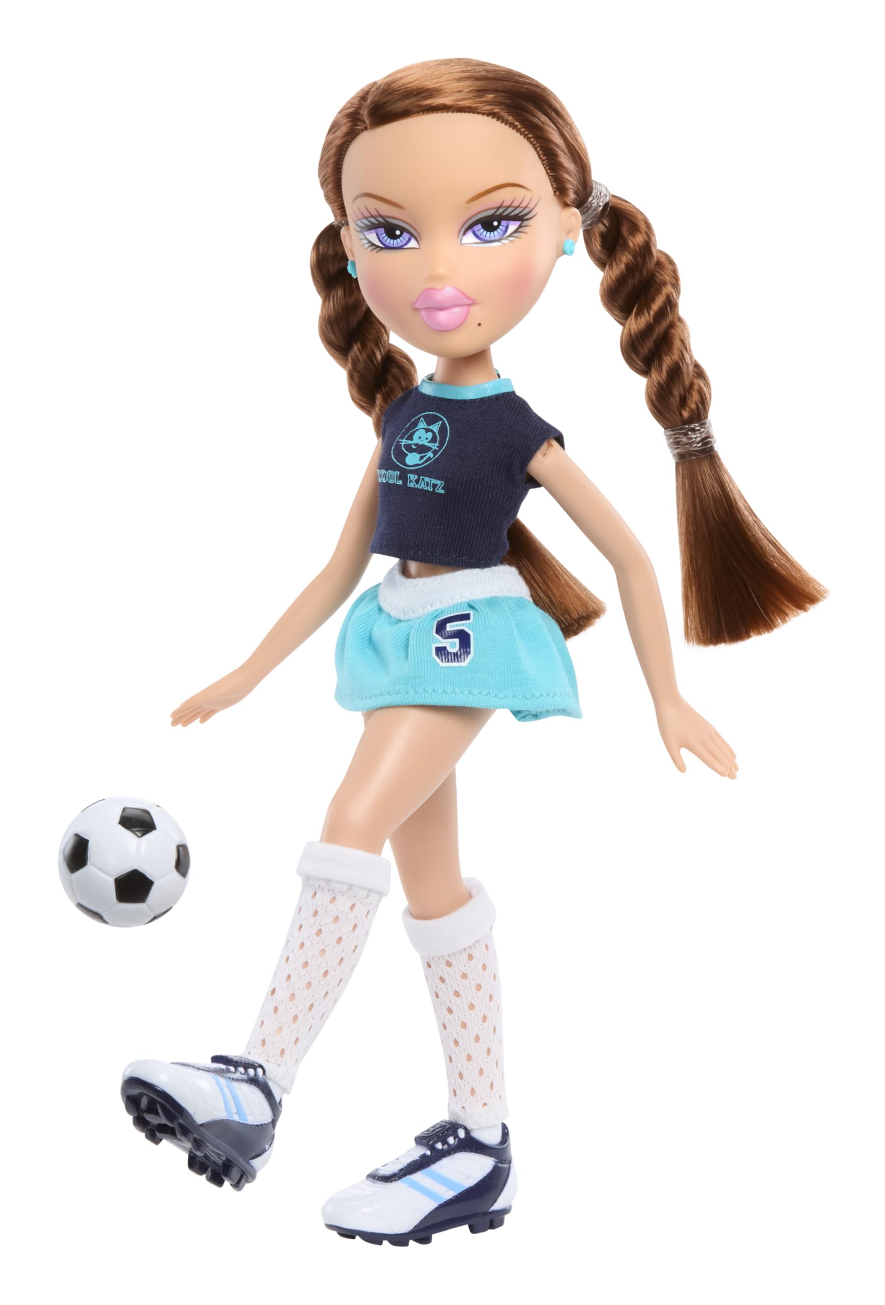 Bratz Play Sportz Roxxi Fashion Doll with Soccer Accessories - 20th Anniversary Reproduction 13