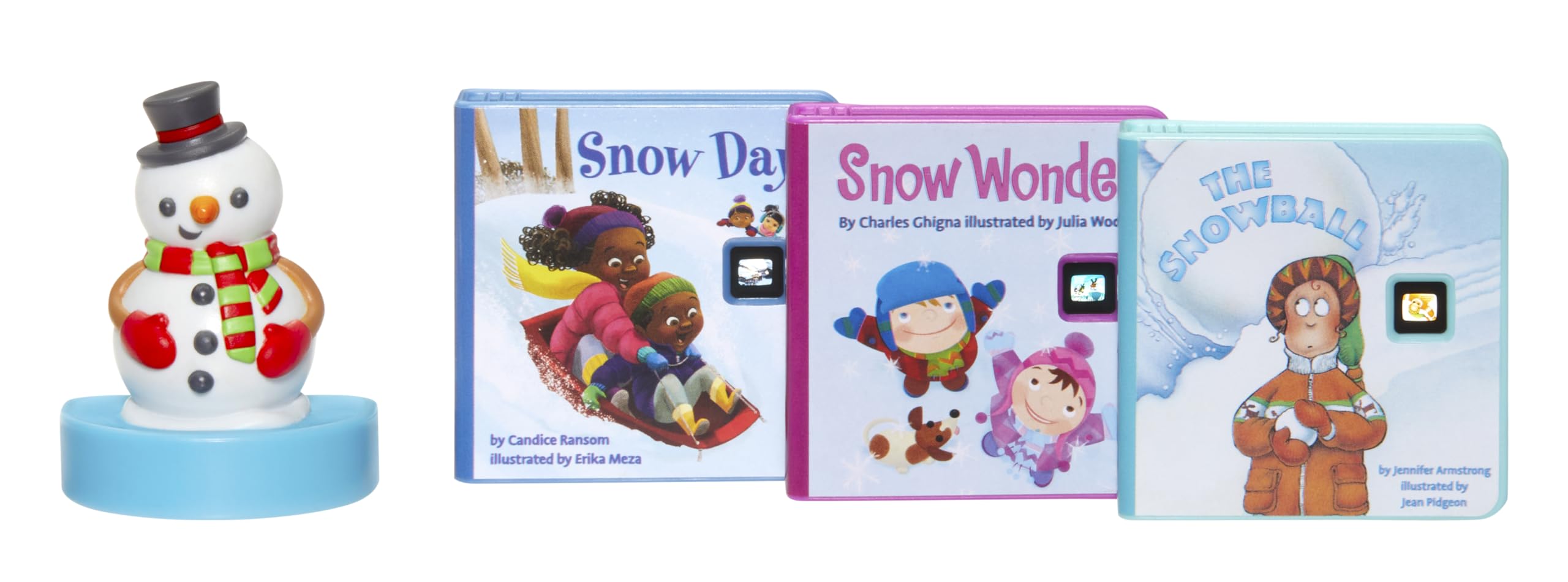 Little Tikes Story Dream Machine Snowy Day Collection - 3 Books & 1 Light-Up Character for Ages 3+ 13