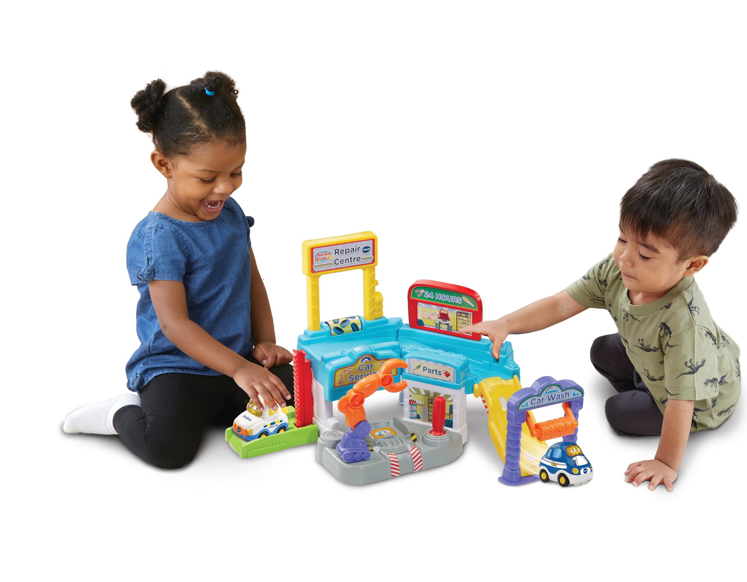 VTech Toot-Toot Drivers Repair Centre - Interactive Car Play Set with SmartPoint Technology 18