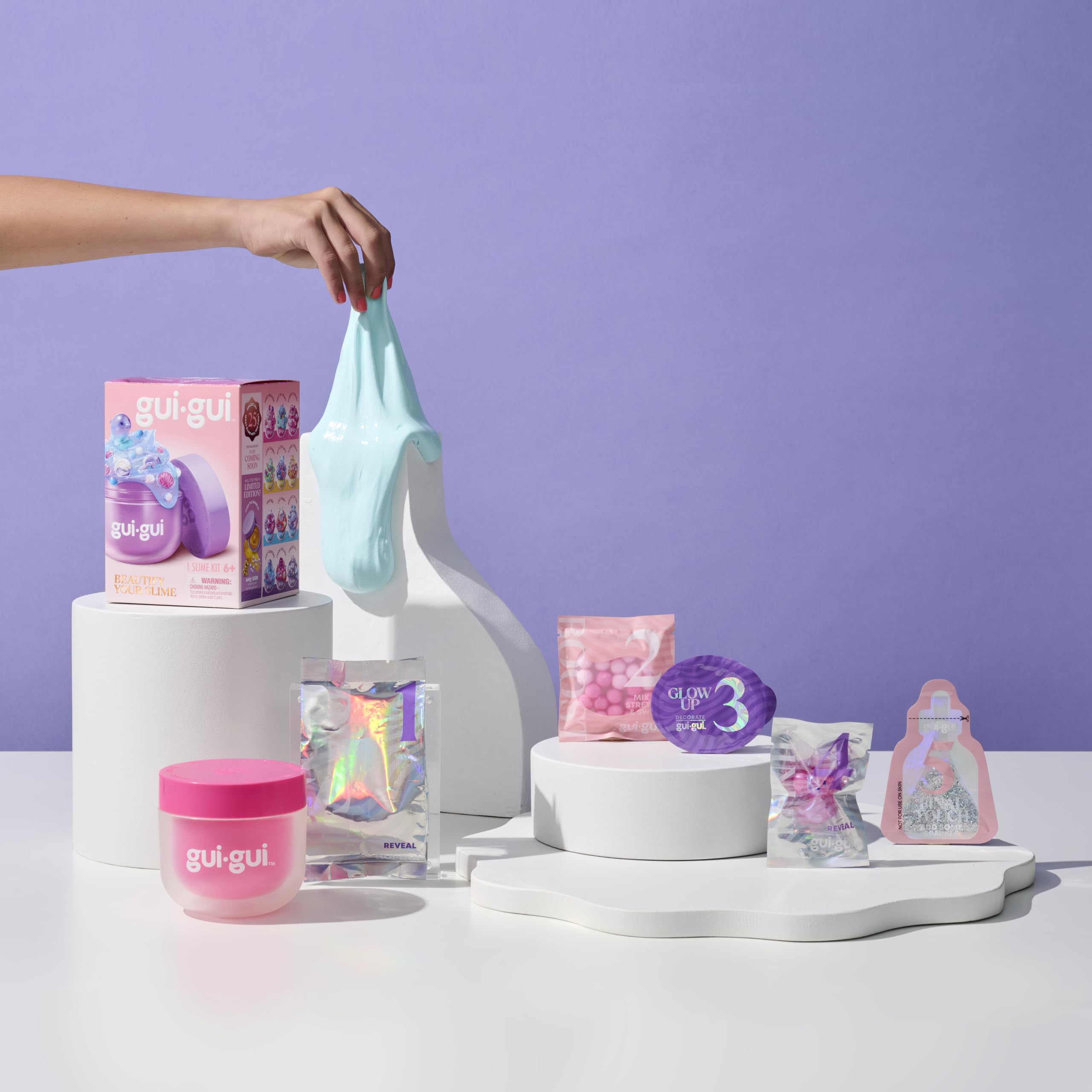 Gui Gui Gloss Slime - Beautify & Level Up Your Slime With a Major GLOW-UP - 5
