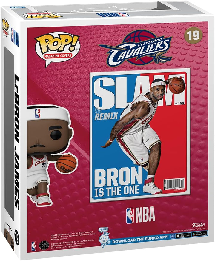 Funko Pop! NBA Cover: Slam – LeBron James Vinyl Figure (75073)