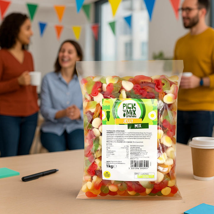 Bonds of London - Pick 'n' Mix Station Jelly Mix Chewy Sweets, 1 kg