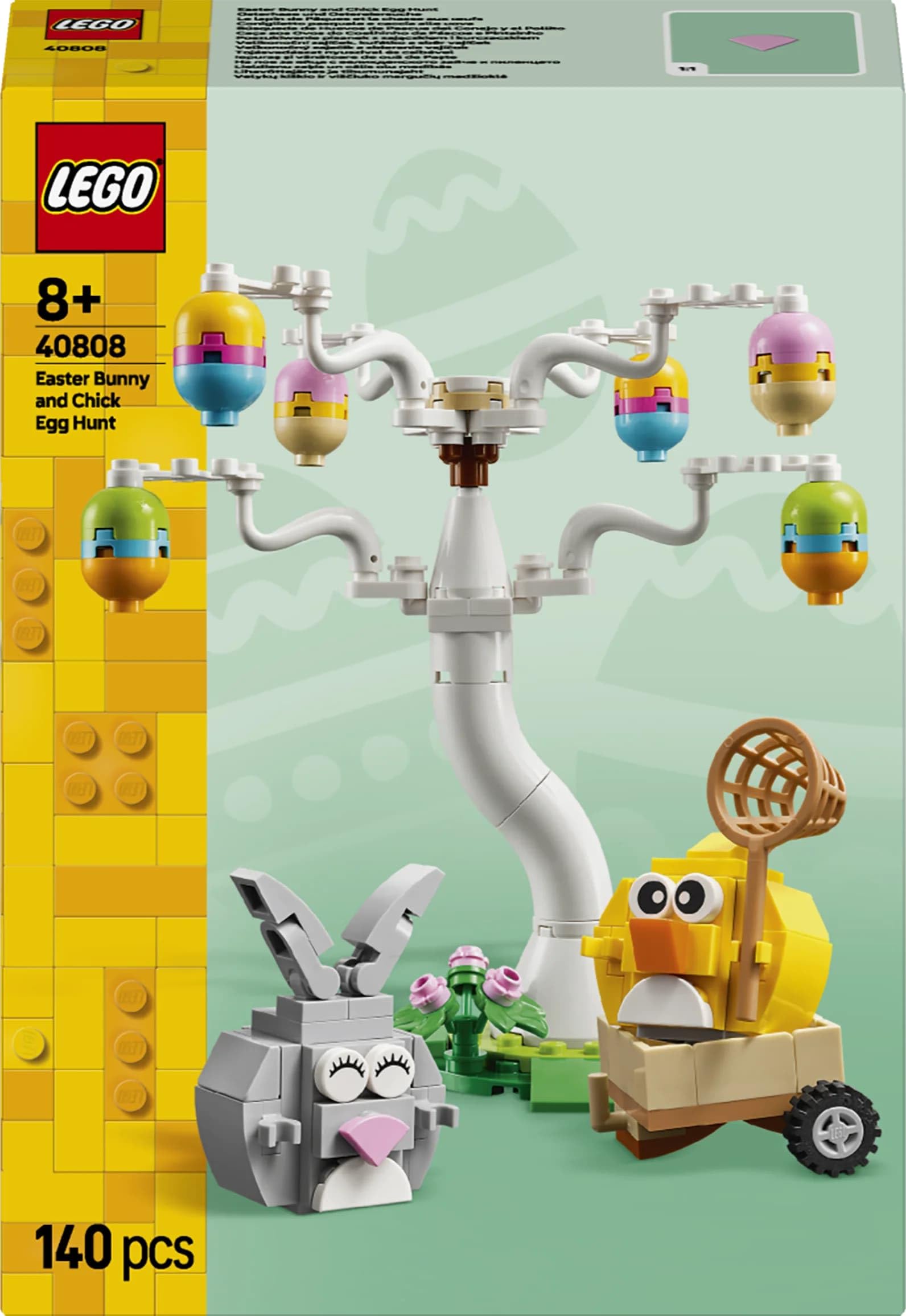 LEGO Easter Bunny and Chick Egg Hunt Building Set 40808 | Ages 8+ | 140 Pieces 6