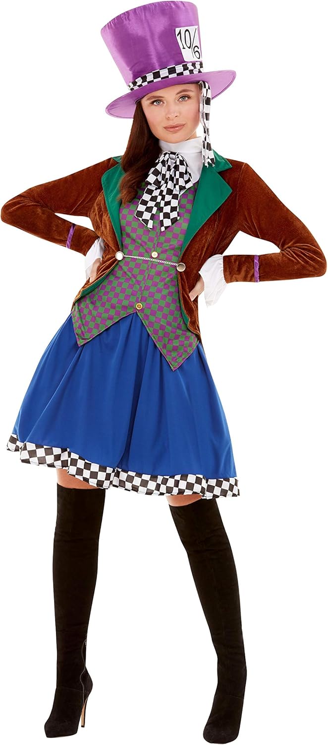 Smiffys Miss Hatter Costume - Women's (47784XS)