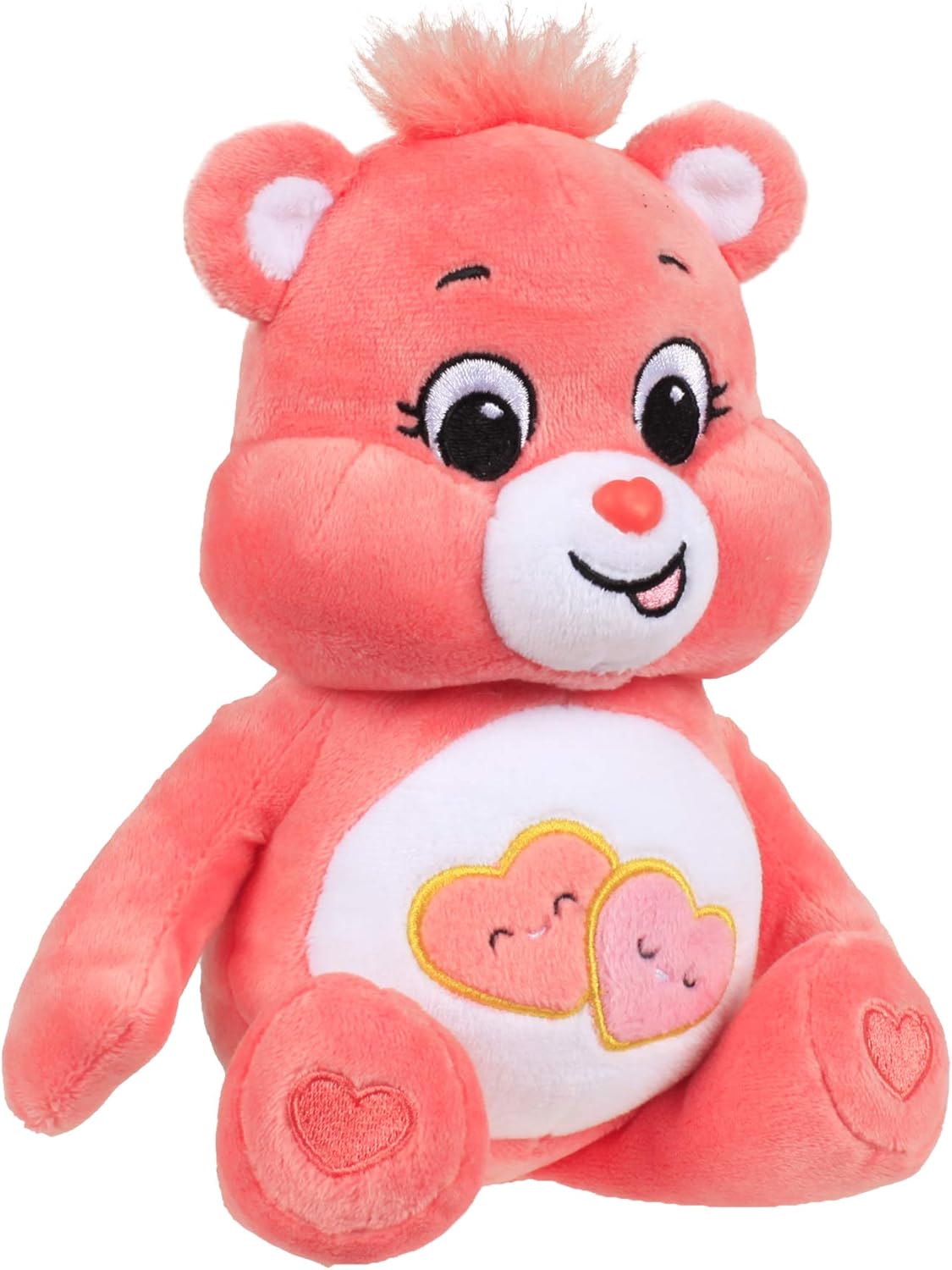 Care Bears Love-A-Lot Bear 22cm Bean Plush - Collectible Pink Teddy for Ages 4+ 2