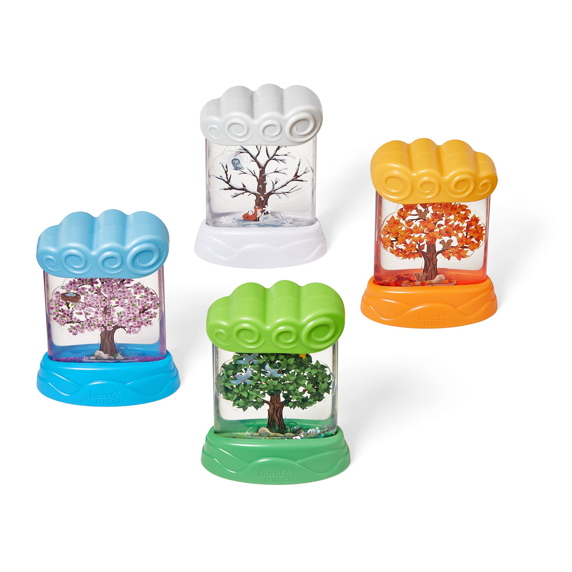 hand2mind Learning Resources Changing Seasons Sensory Tubes for Kids Ages 3+ | 4-Piece Set 9