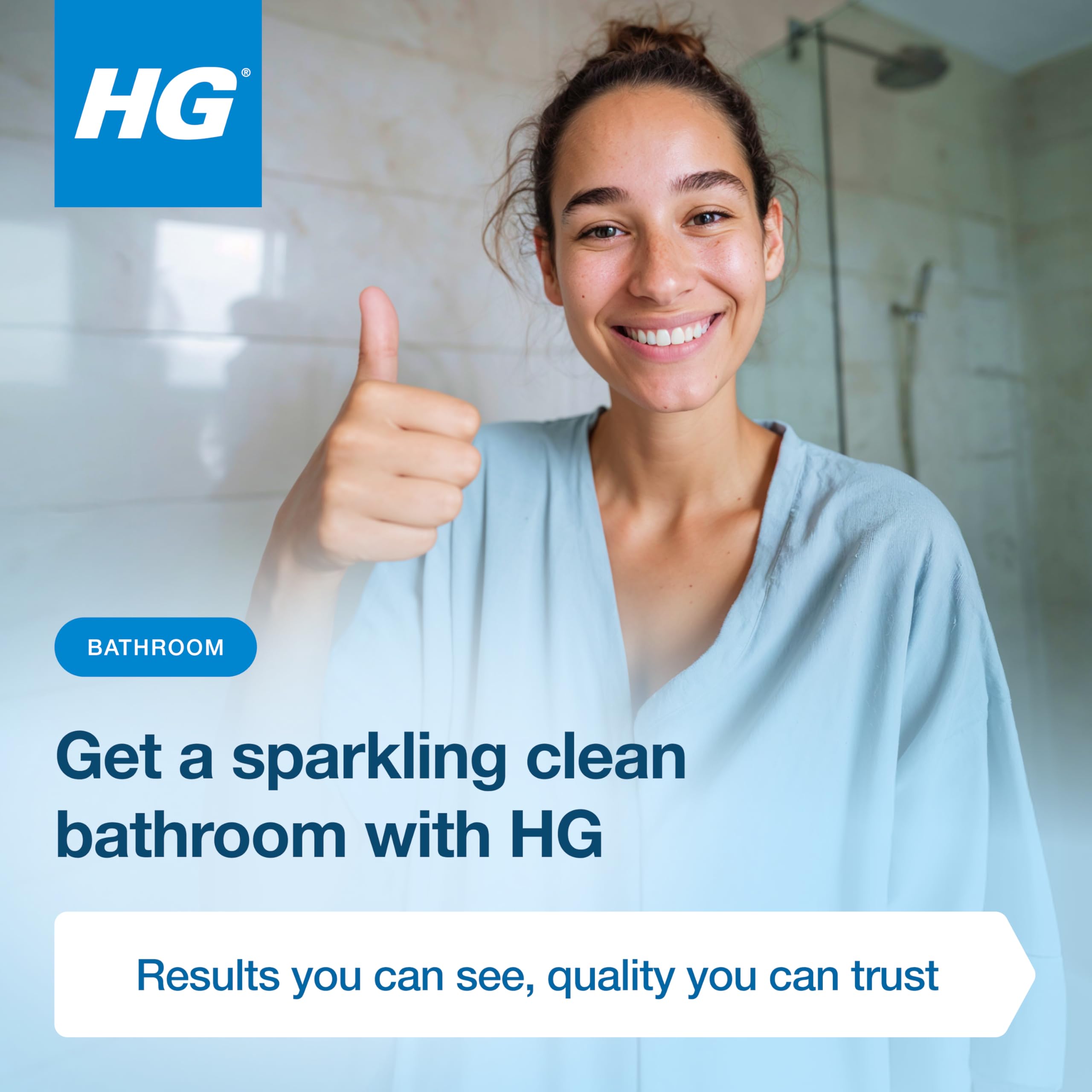 HG - Scale Away 3x Stronger Foam Spray, 500ml Professional Limescale Remover 14