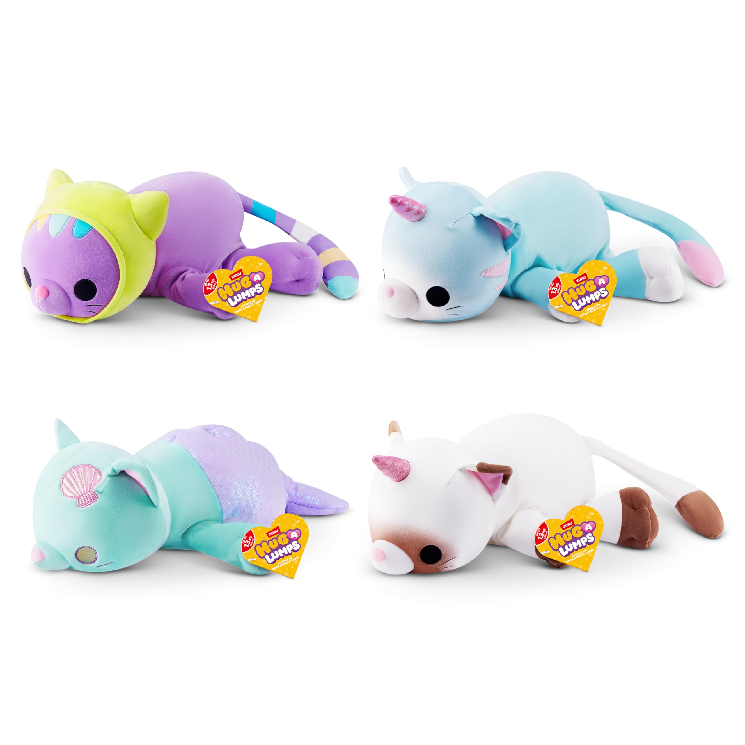 Hug-A-Lumps Charli Kitty Collection Medium Weighted Plush - 1.5kg Comfort | Super-Soft Polyester 2
