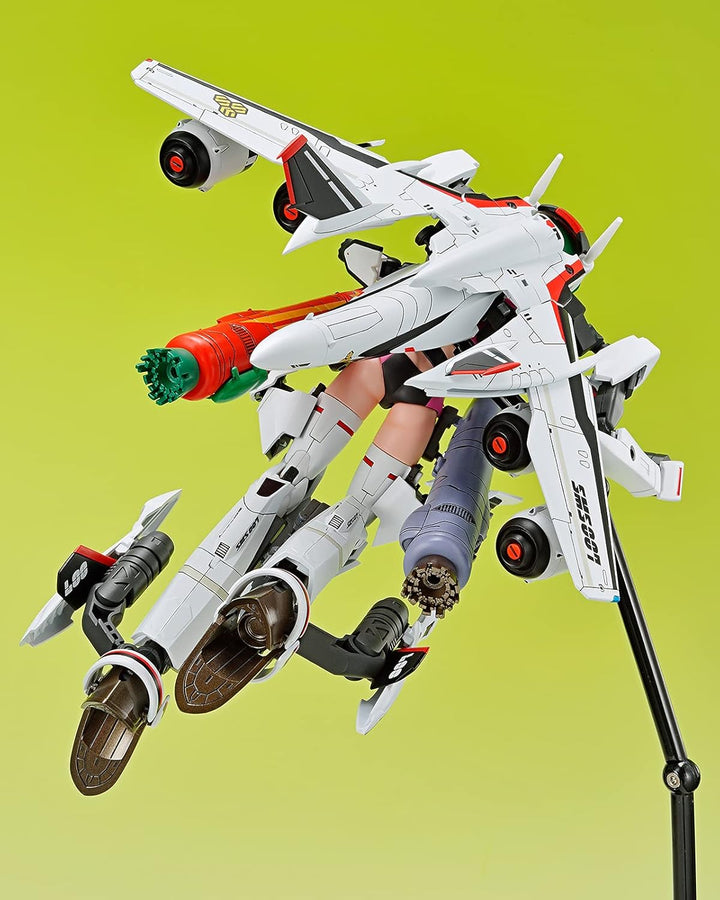 GOOD SMILE Aoshima - Macross F VF-25F Messiah Ranka Lee Plastic Model Kit - Anime Series Collectible for Ages 15+