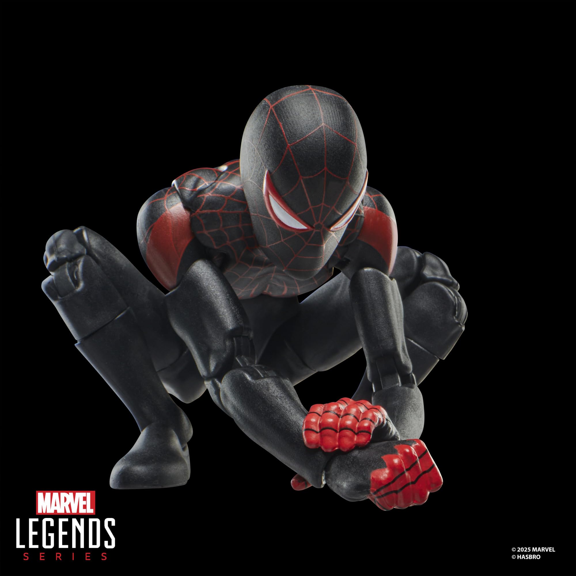 Marvel Legends Ultimate Miles Morales Spider-Man Action Figure - 6 Inch Collectible with Comic Accessories 8