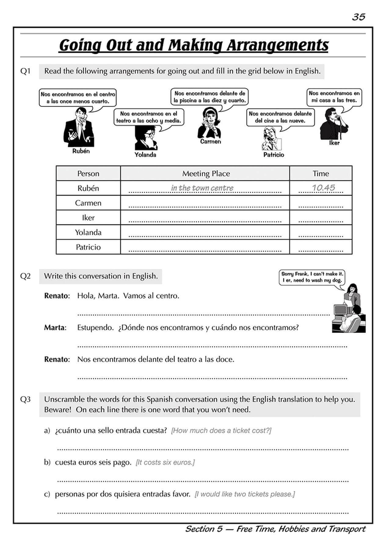 CGP KS3 Spanish Workbook with Answers - Catch-up & Home Learning | Paperback 6