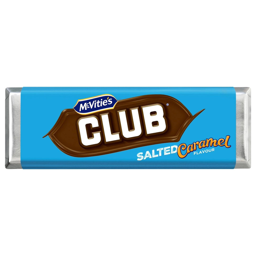 McVitie's Club Salted Caramel Biscuit Bars 7x23g