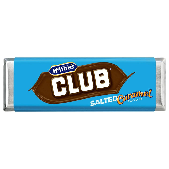 McVitie's Club Salted Caramel Biscuit Bars 7x23g