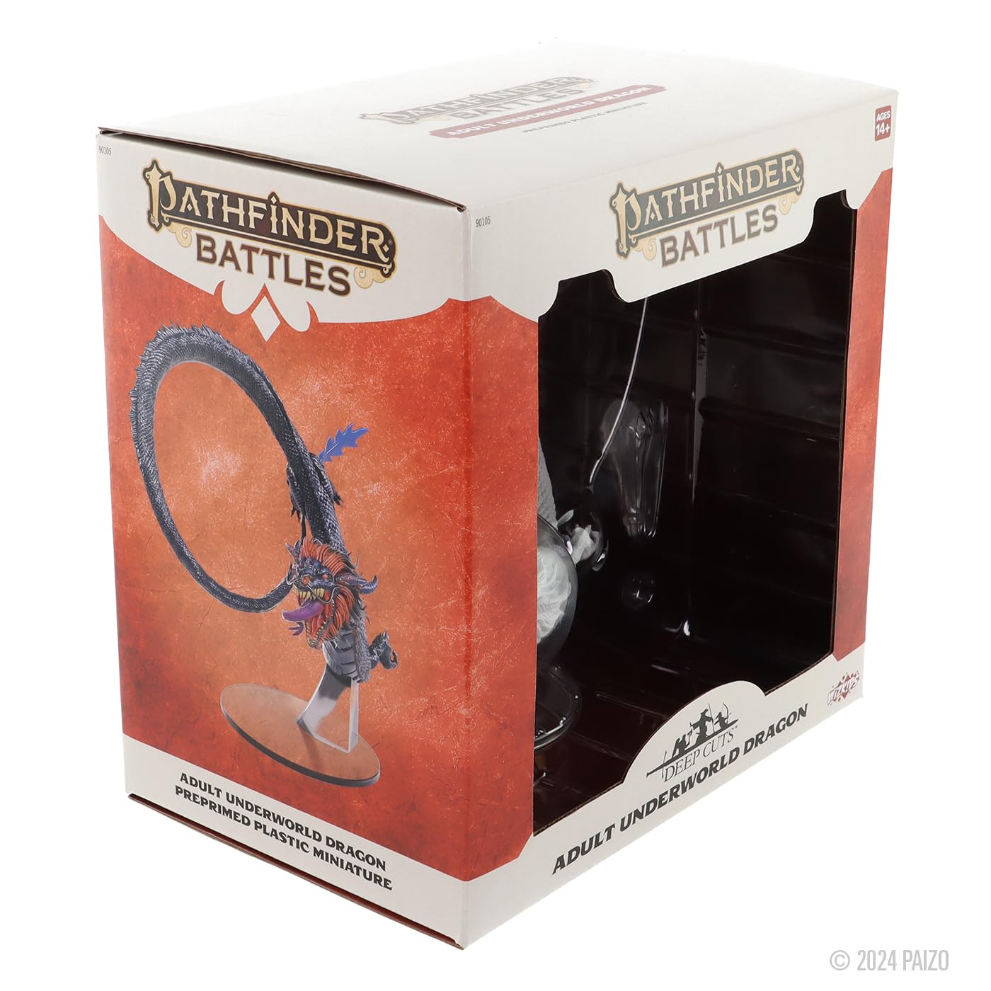 WizKids Pathfinder Battles Miniature - Adult Underworld Dragon | Plastic | 454g 5