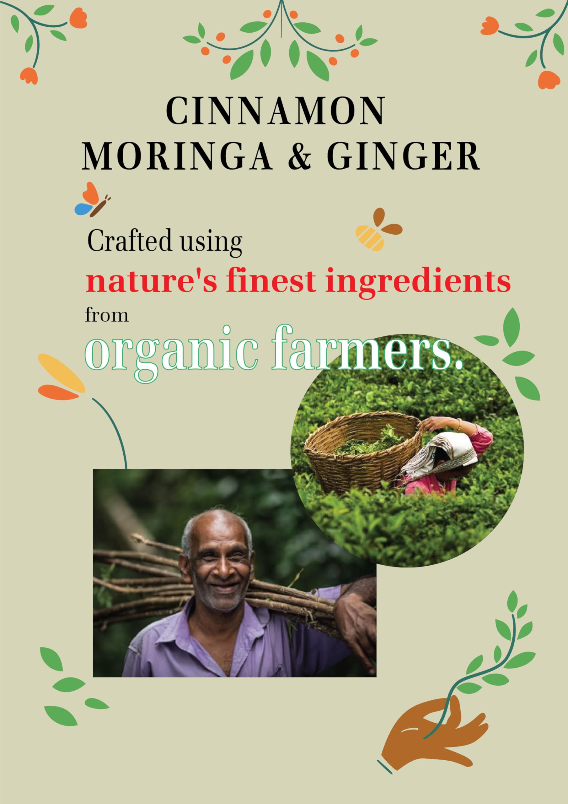 English Tea Shop Organic Cinnamon Moringa Ginger - 20 Tea Bags 4