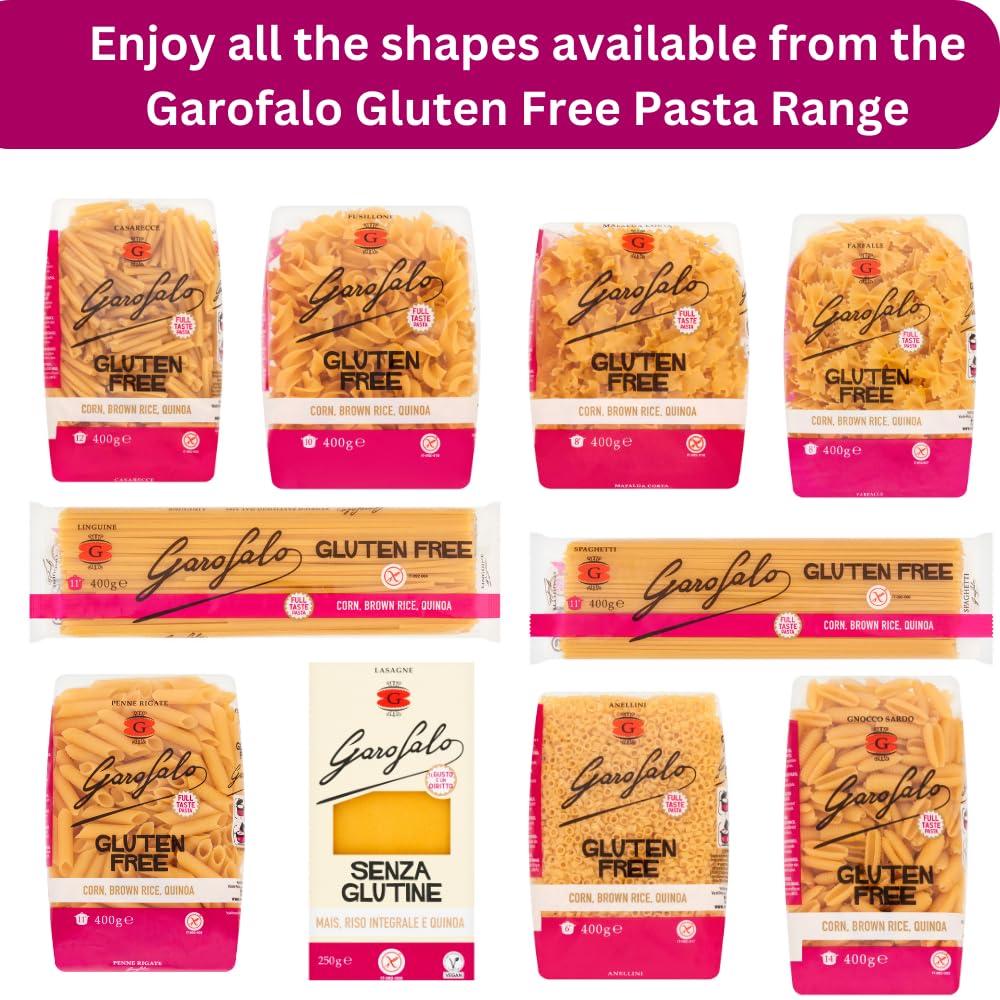 Garofalo Gluten Free Gnocchi Sardi Pasta - Bronze Drawn, Cooks in 12 Min | 400g 2