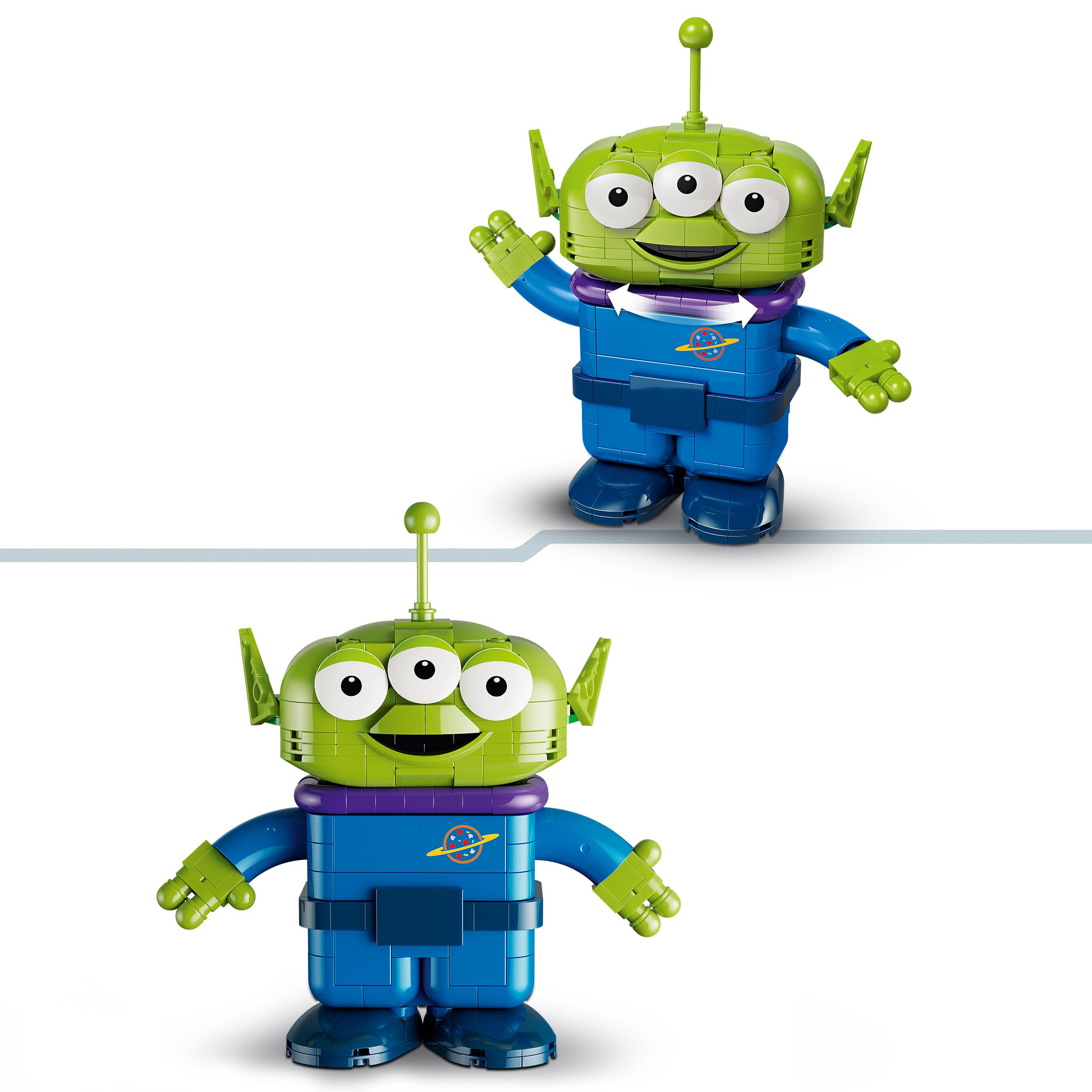 LEGO Disney Pixar Toy Story Alien with Pizza Planet Rocket Ride Building Set 43307 for Ages 9+ 4