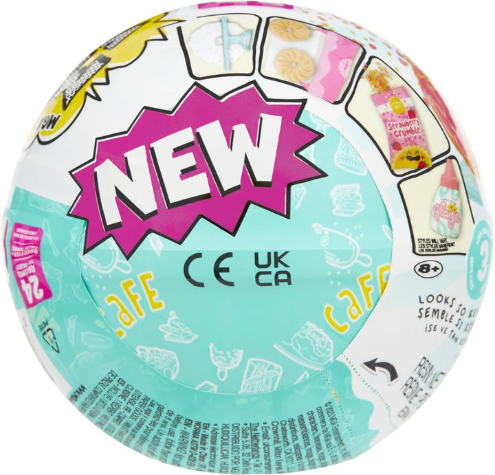 MGA Miniverse Make It Mini Food - Cafe Series 3 - DIY Resin Mini Collectibles for Ages 8+