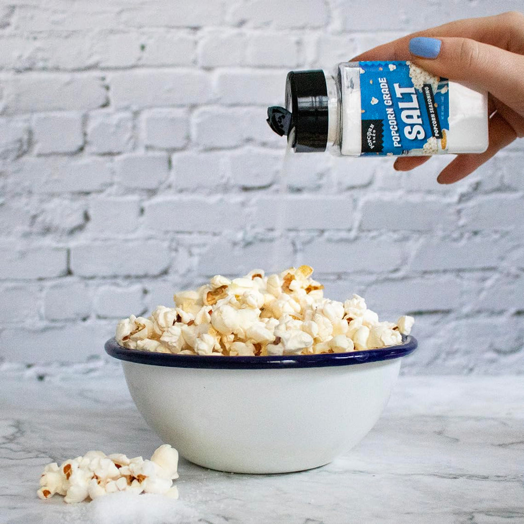 Popcorn Shed Cinema Grade Gourmet Popcorn Salt - DIY Seasoning for Movie Night [Salt Seasoning]