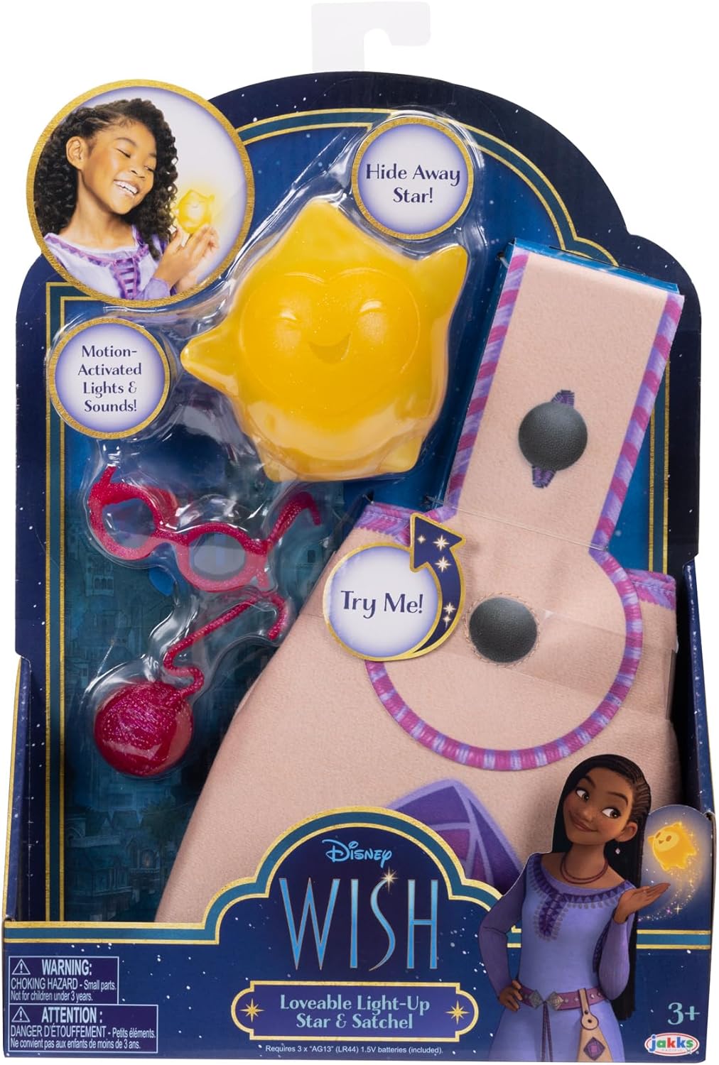 Disney’s Wish Interactive Light Up and Sound Role Play Star with Included Storyt (231311)