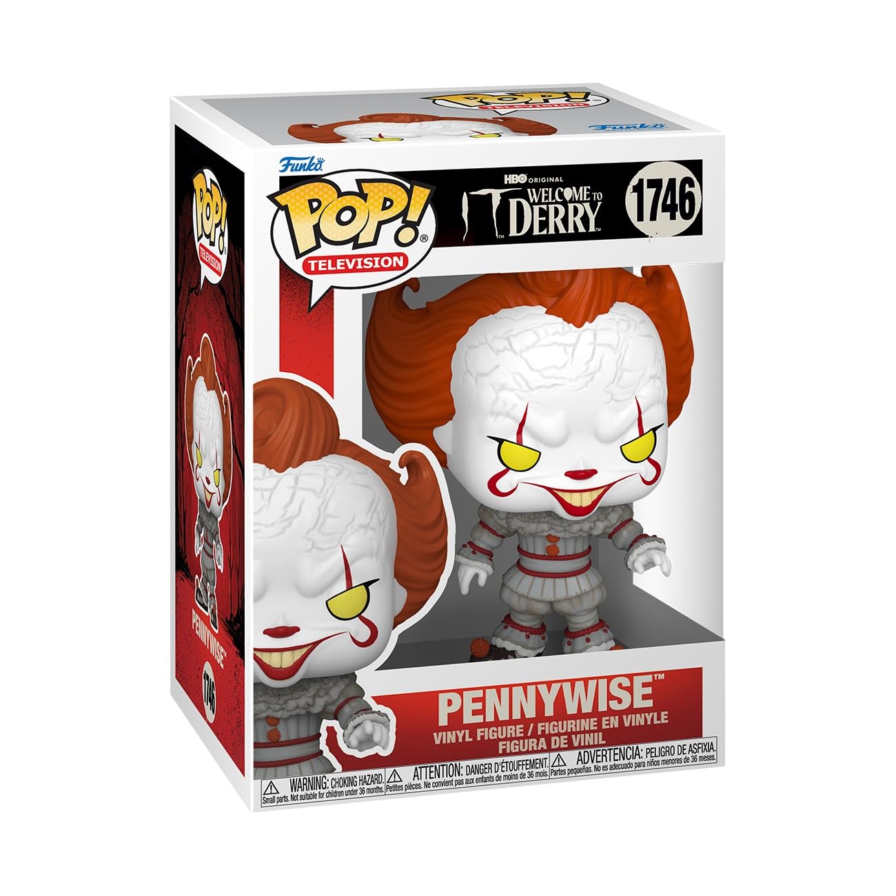 Funko Pop! TV: Welcome to Derry – Pennywise Vinyl Figure