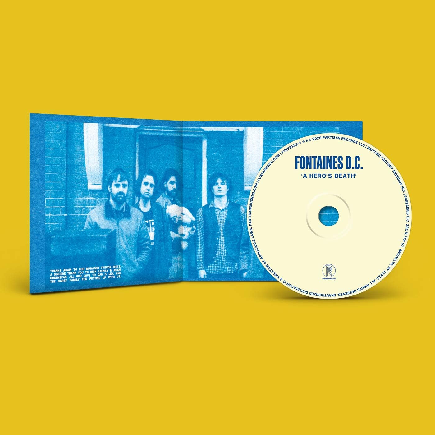 Fontaines D.C. - A Hero's Death Audio CD 4