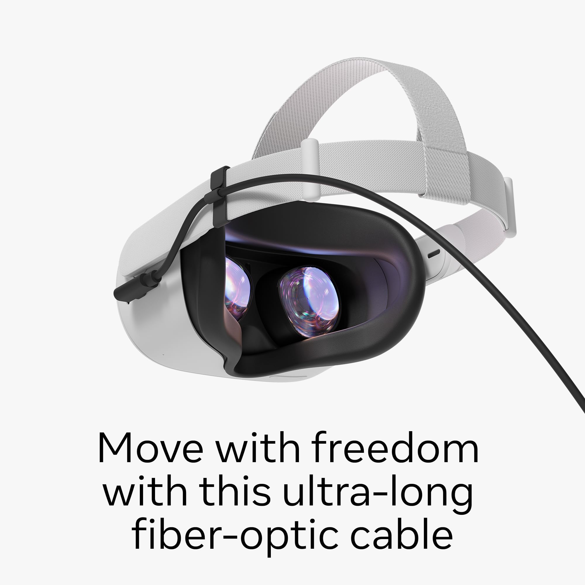 Meta Quest Link Cable – 16ft (5m) Fiber-Optic USB-C for Meta Quest 3/3S/2/Pro – Model 301-00311-01 4