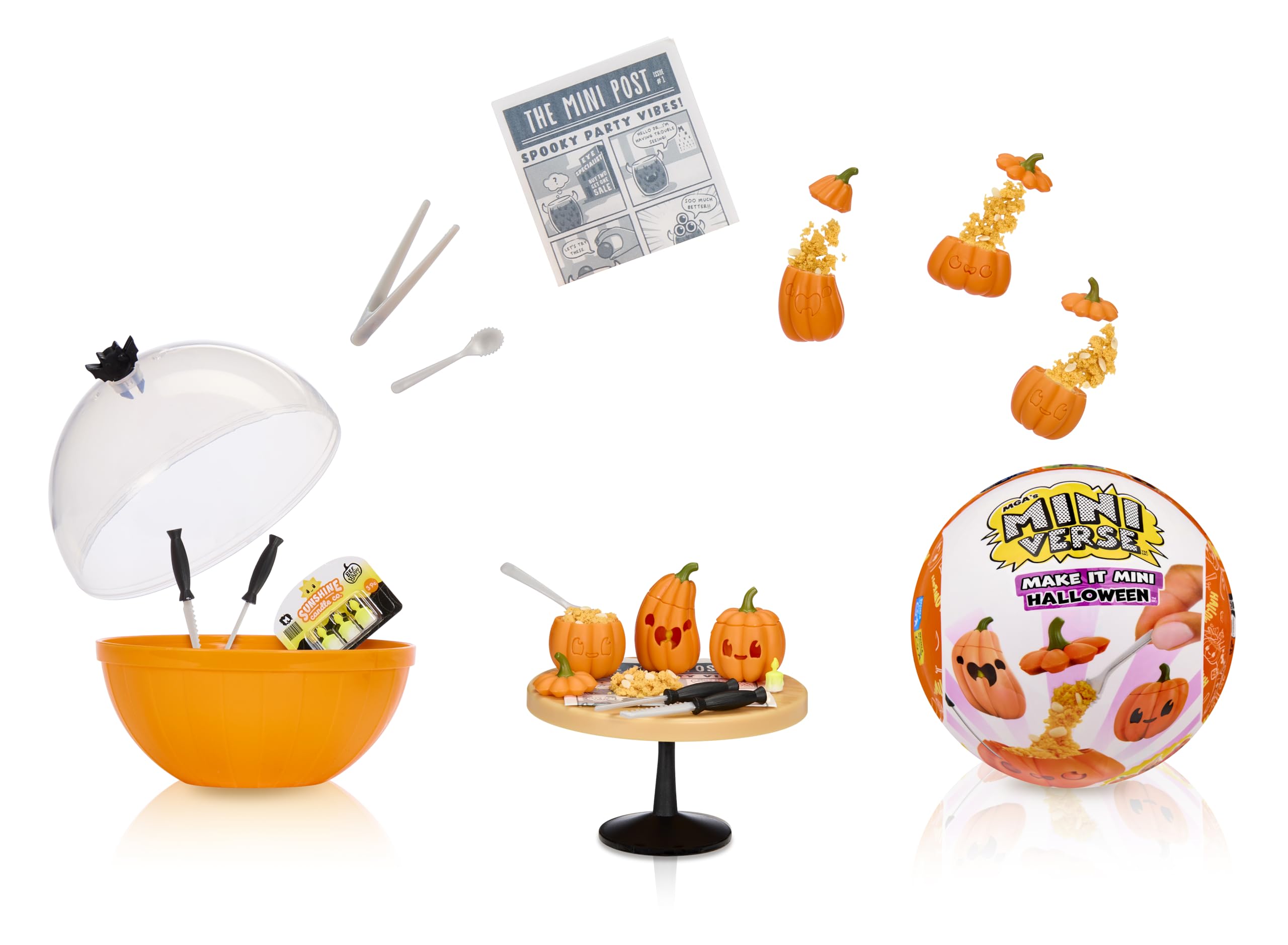 MGA's Miniverse Make It Mini Halloween 2025 - DIY Mini Collectibles Craft Kit 1