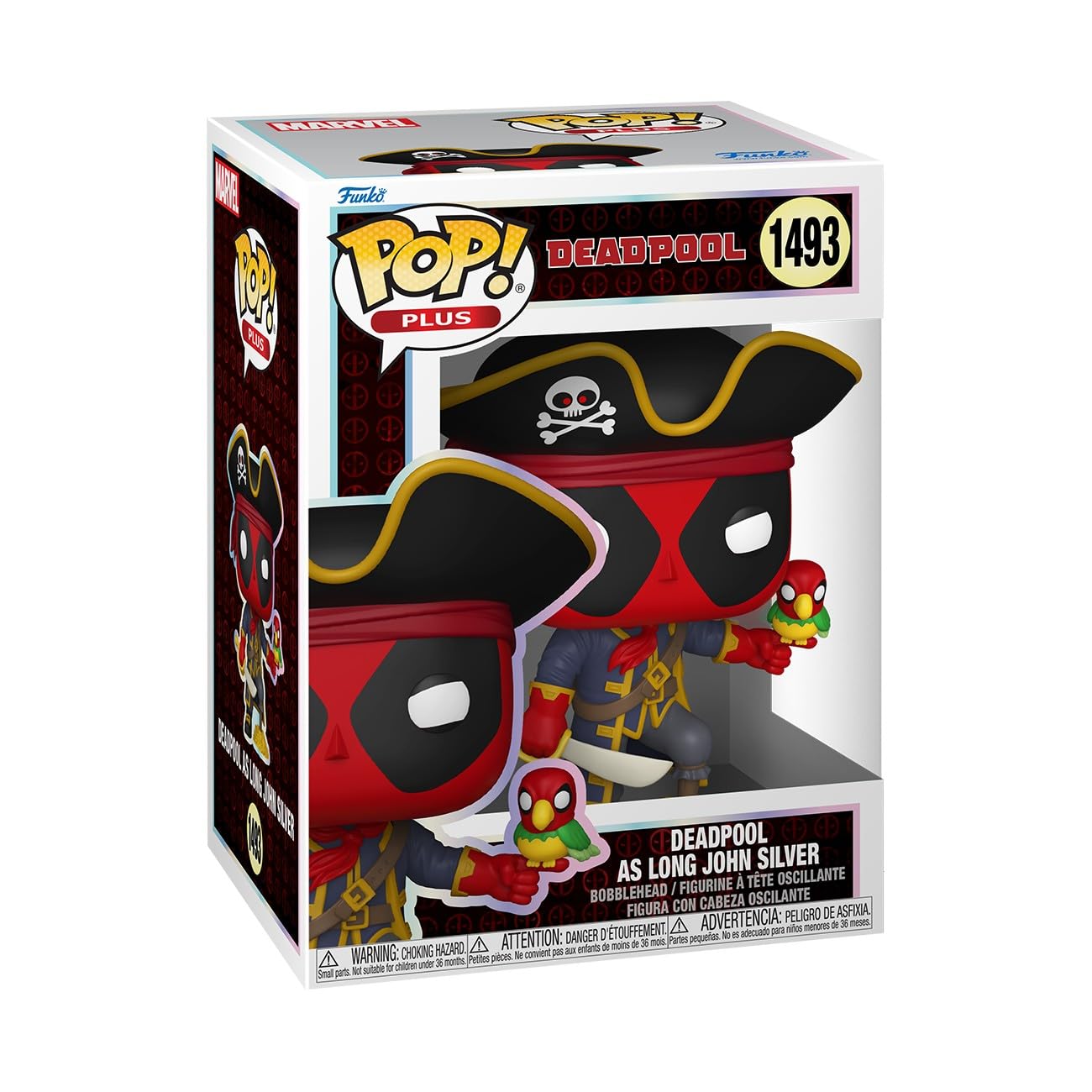 Funko Pop! Plus: Deadpool Literary Classics - Deadpool Long John Silver Vinyl Figure