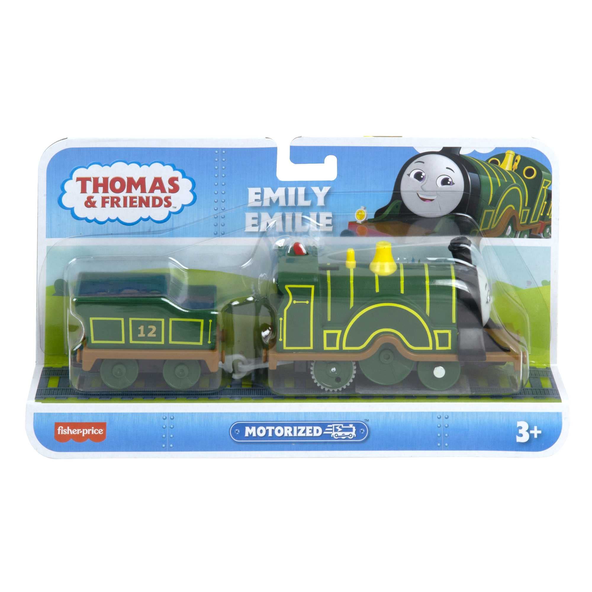 THOMAS & FRIENDS Emily Motorized Engine Toy Train | Battery-Powered | Ages 3+ 6