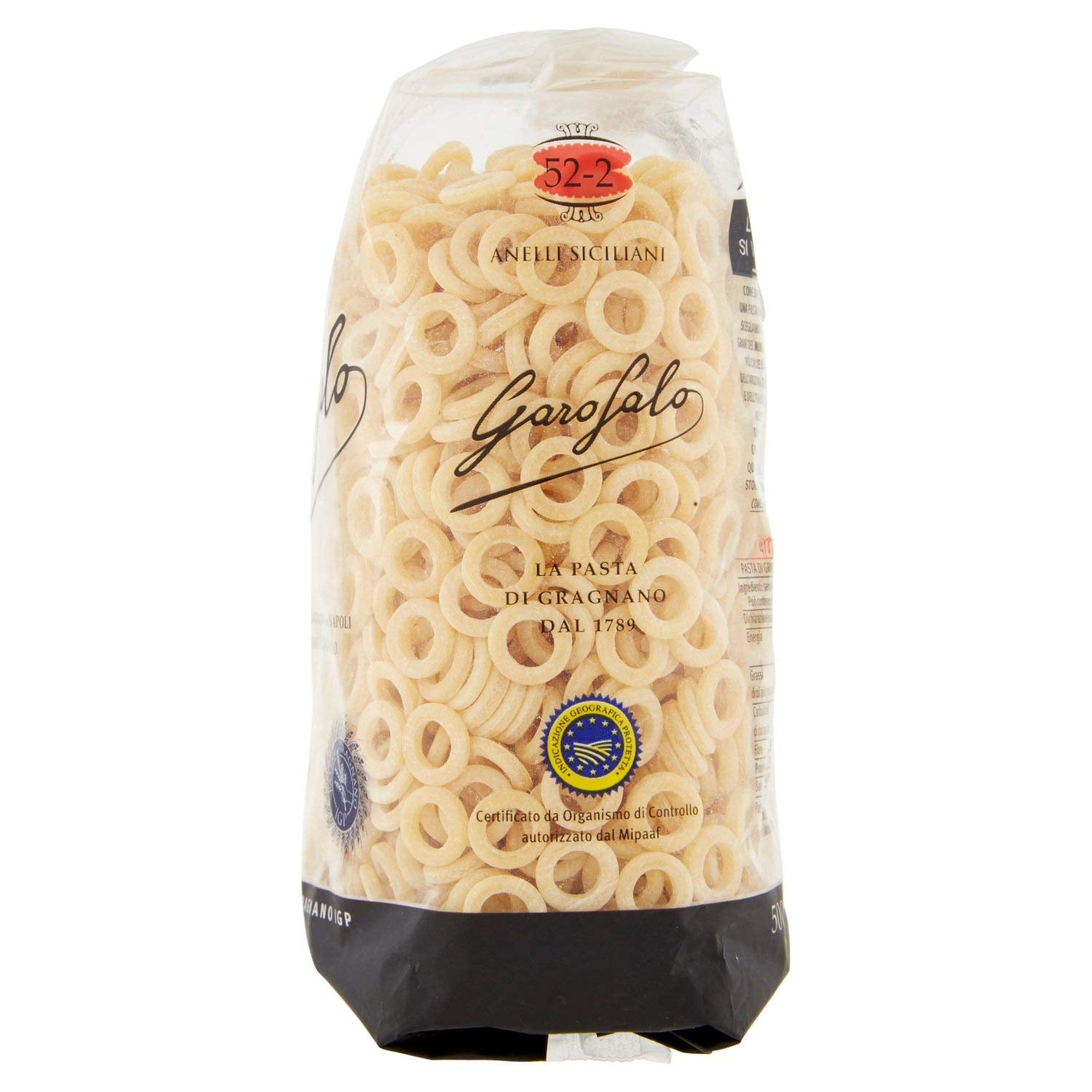 Garofalo Anelli Siciliana Italian Dried Pasta Hoops | 500g Pack of 1 4