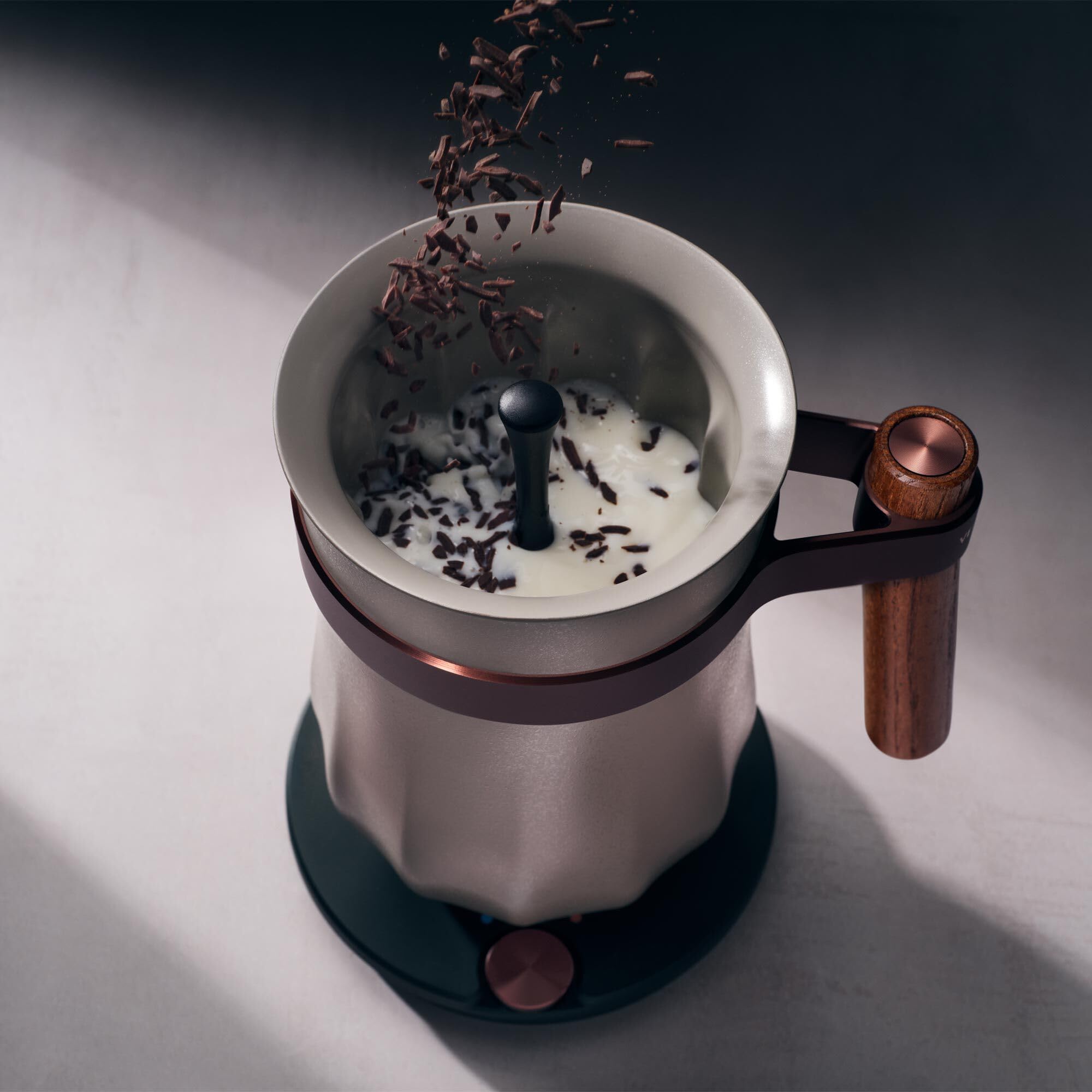 Hotel Chocolat Mint Hot Chocolate Sachets - 70% Dark Chocolate Flakes | Velvetiser Compatible 6