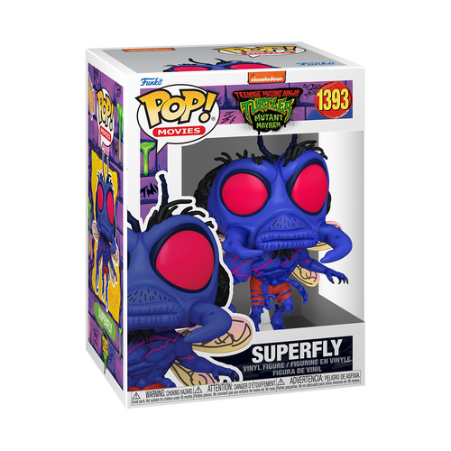 Teenage Mutant Ninja Turtles (TMNT) Mutant Mayhem - Superfly Funko 72334 Pop! Vinyl #1393