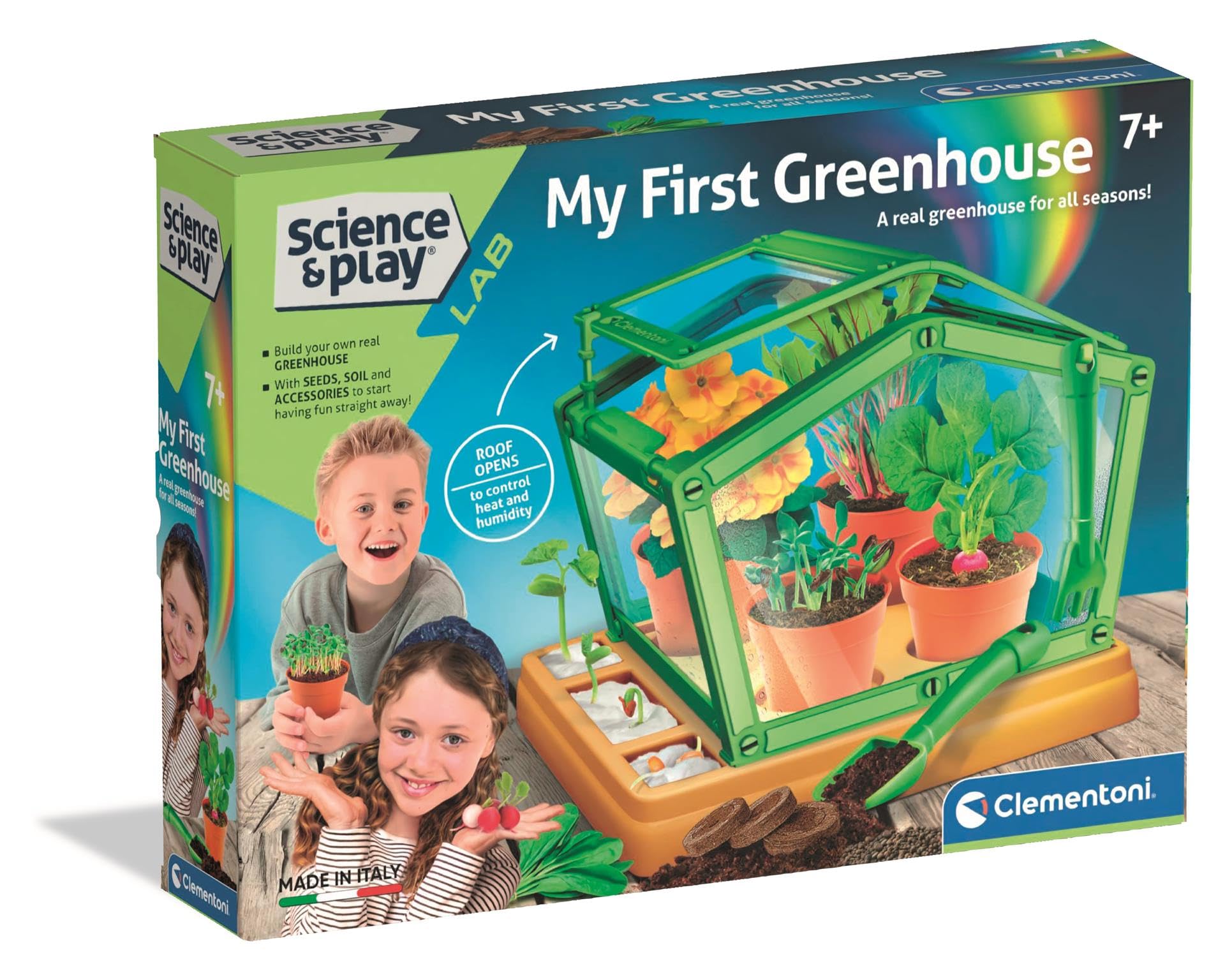 My First Greenhouse - Science & Play Lab for Kids 7 Years and Up