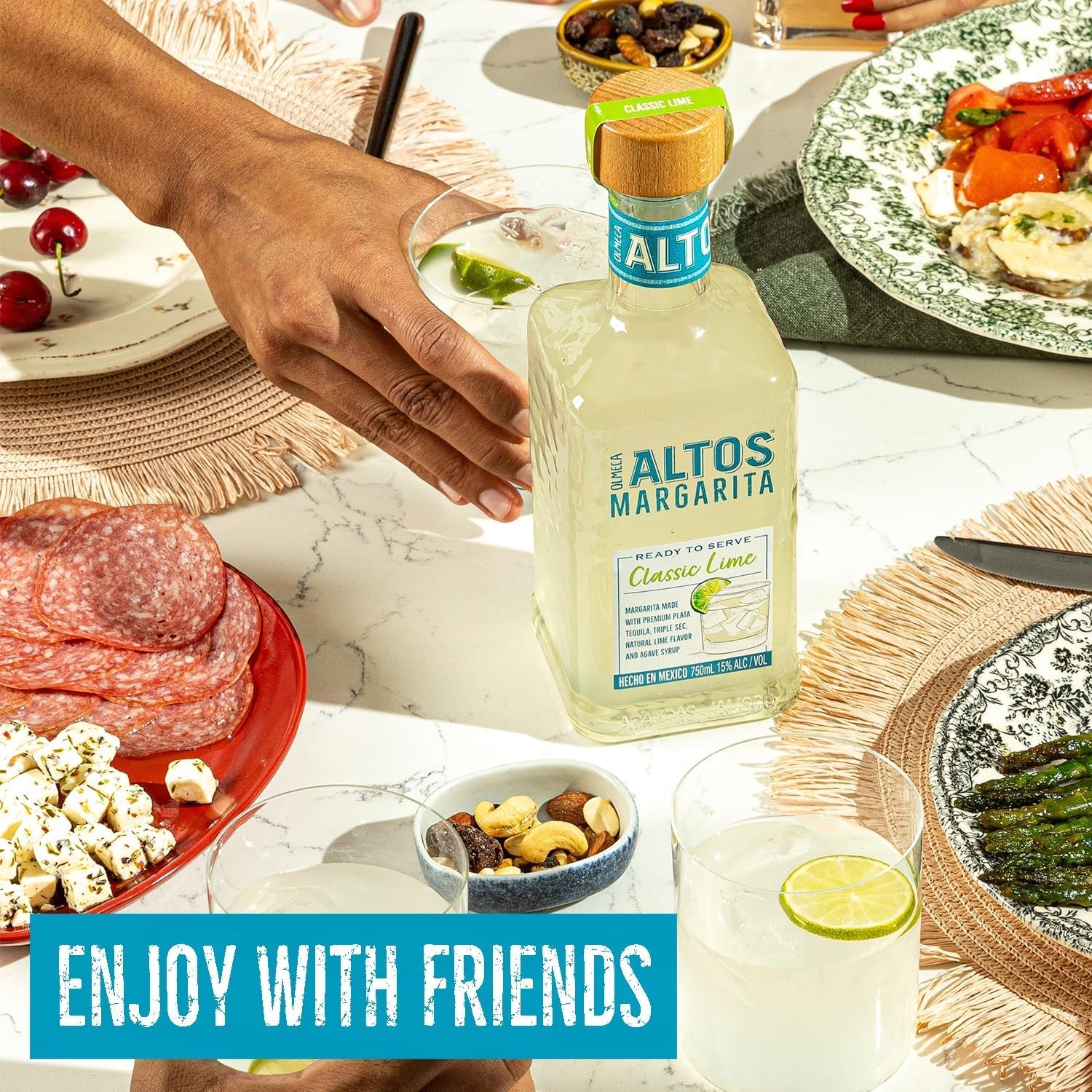 Olmeca Altos Lime Margarita Ready to Serve | 14.9% ABV | 75cl Bottle 6