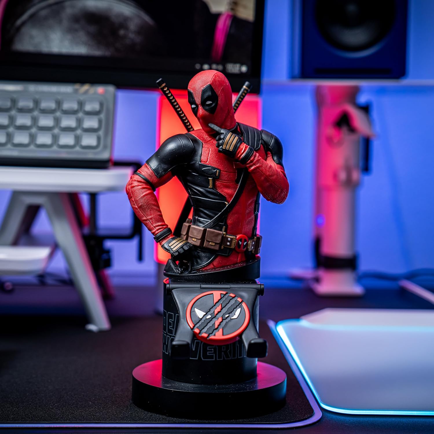 Marvel Deadpool 3 R.E.S.T Gaming Accessories Holder & Phone Stand 5
