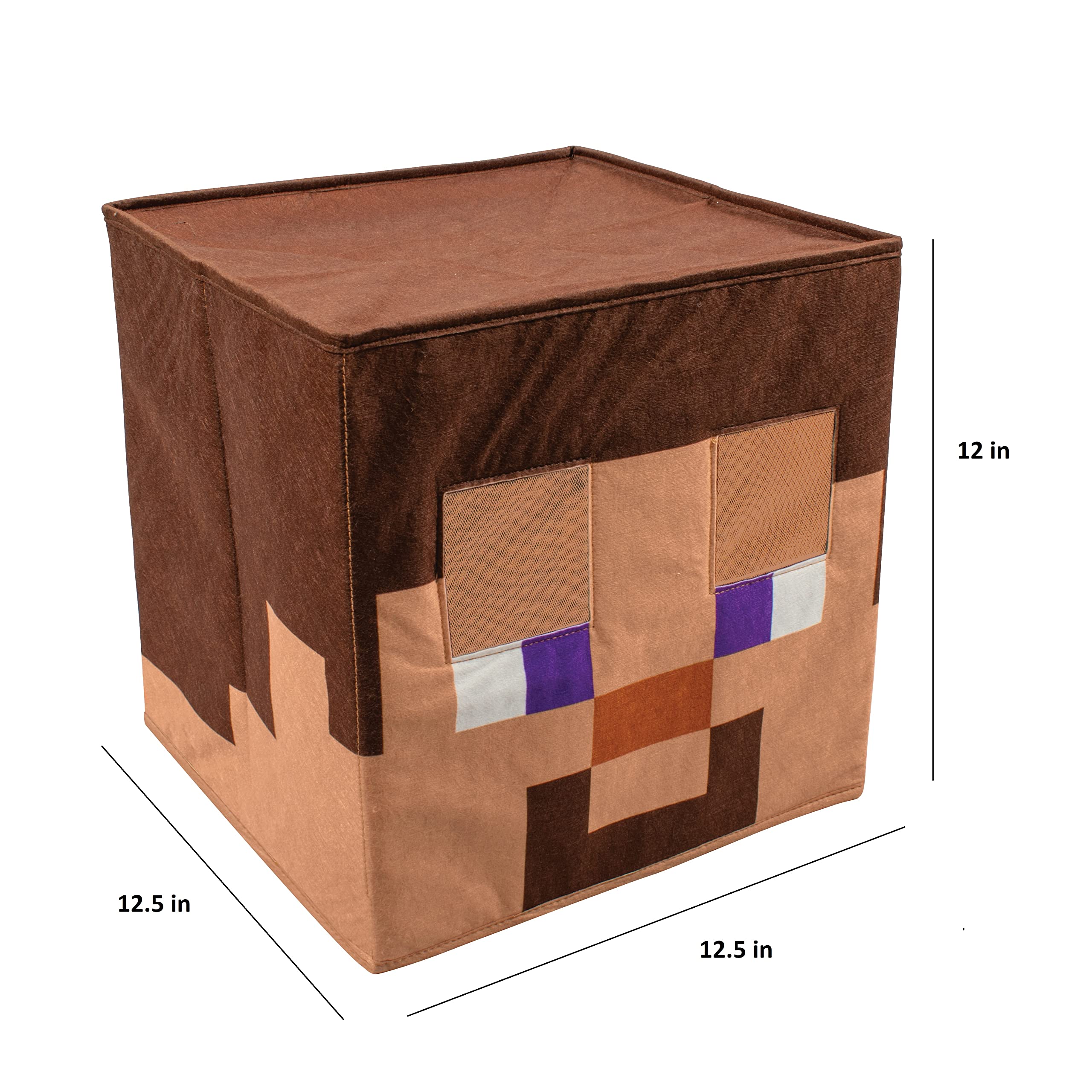 DISGUISE Steve Headpiece Block Head Minecraft Dress Up Accessory 5