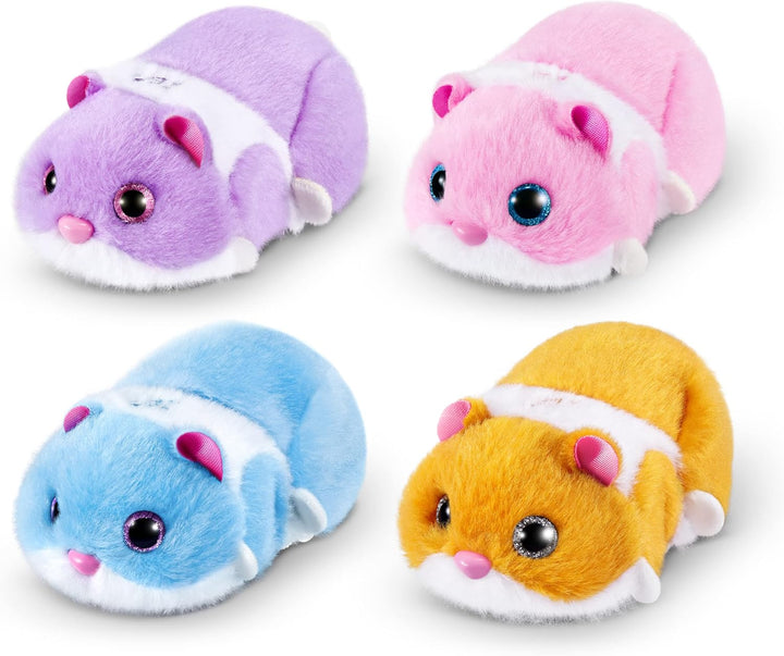 Hamster Mania by ZURU - Purple Interactive Electronic Pet Toy for Kids