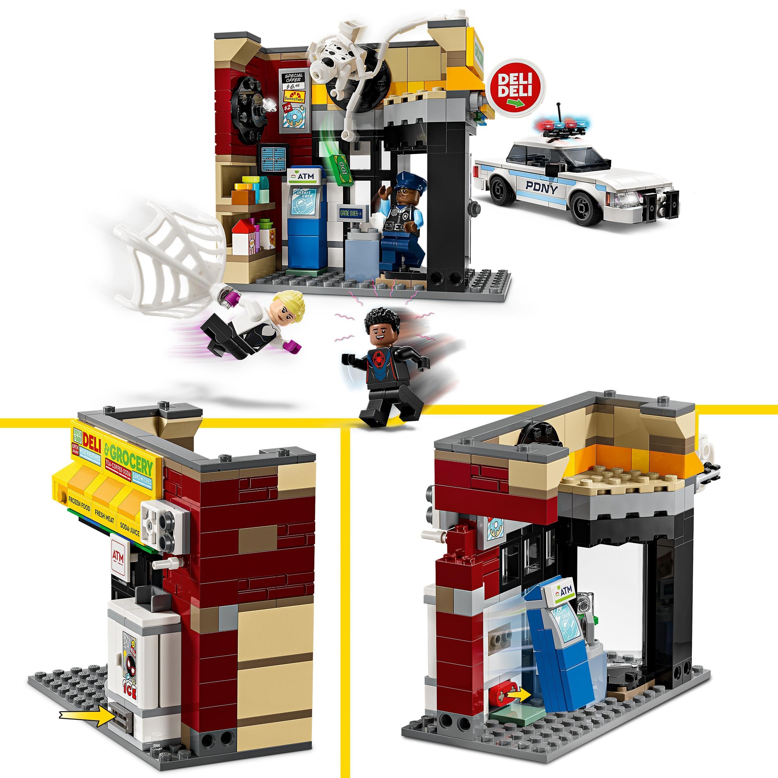 LEGO Marvel Spider-Verse: Miles Morales vs. The Spot - Super Heroes Playset for Ages 9+ 2