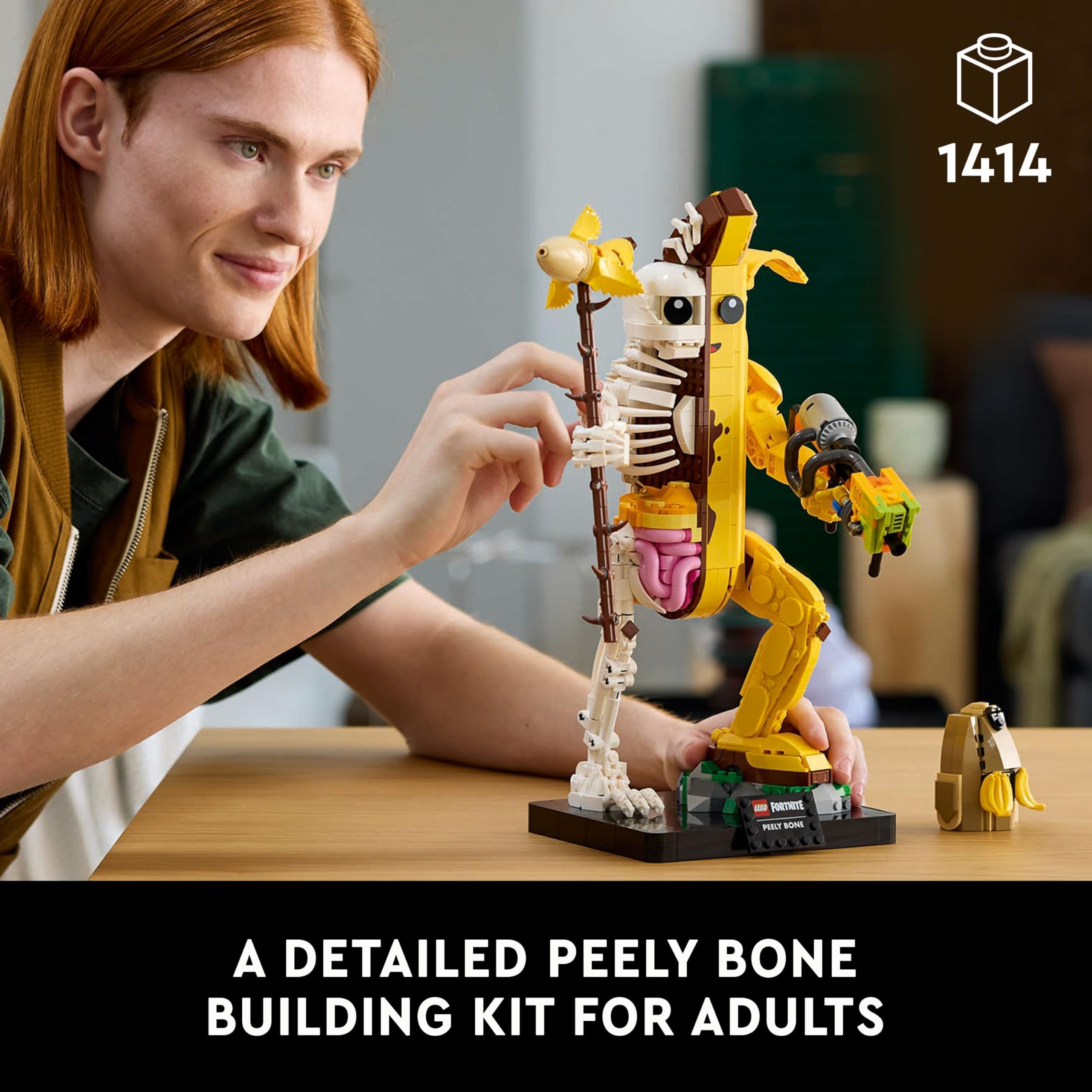 LEGO Fortnite Peely Bone Building Set | Model 77072 | Ages 18+